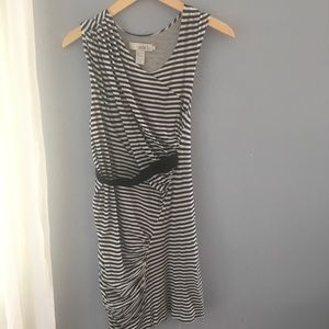 Isabel Lu Cotton Ruched Dress, Size S